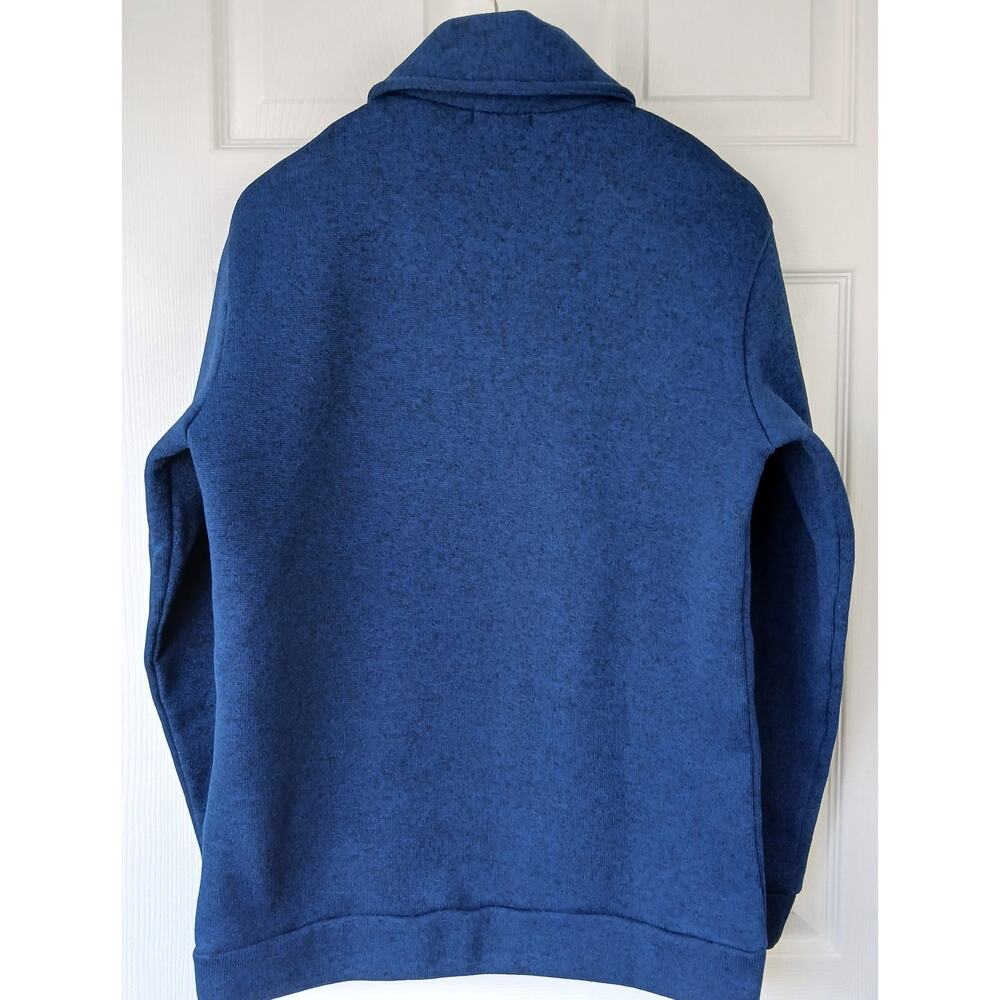 Coofandy Shawl Collar Fleece Sweater Sweatshirt Men's Medium comfy pullover knit - Picture 3 of 10